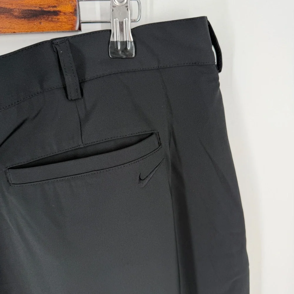 Nike Mens Coach Performance‎ Tan Stone Chino Unhemmed Pants Size 42 Golf Work